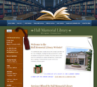 Hall Library in Town of Ellington